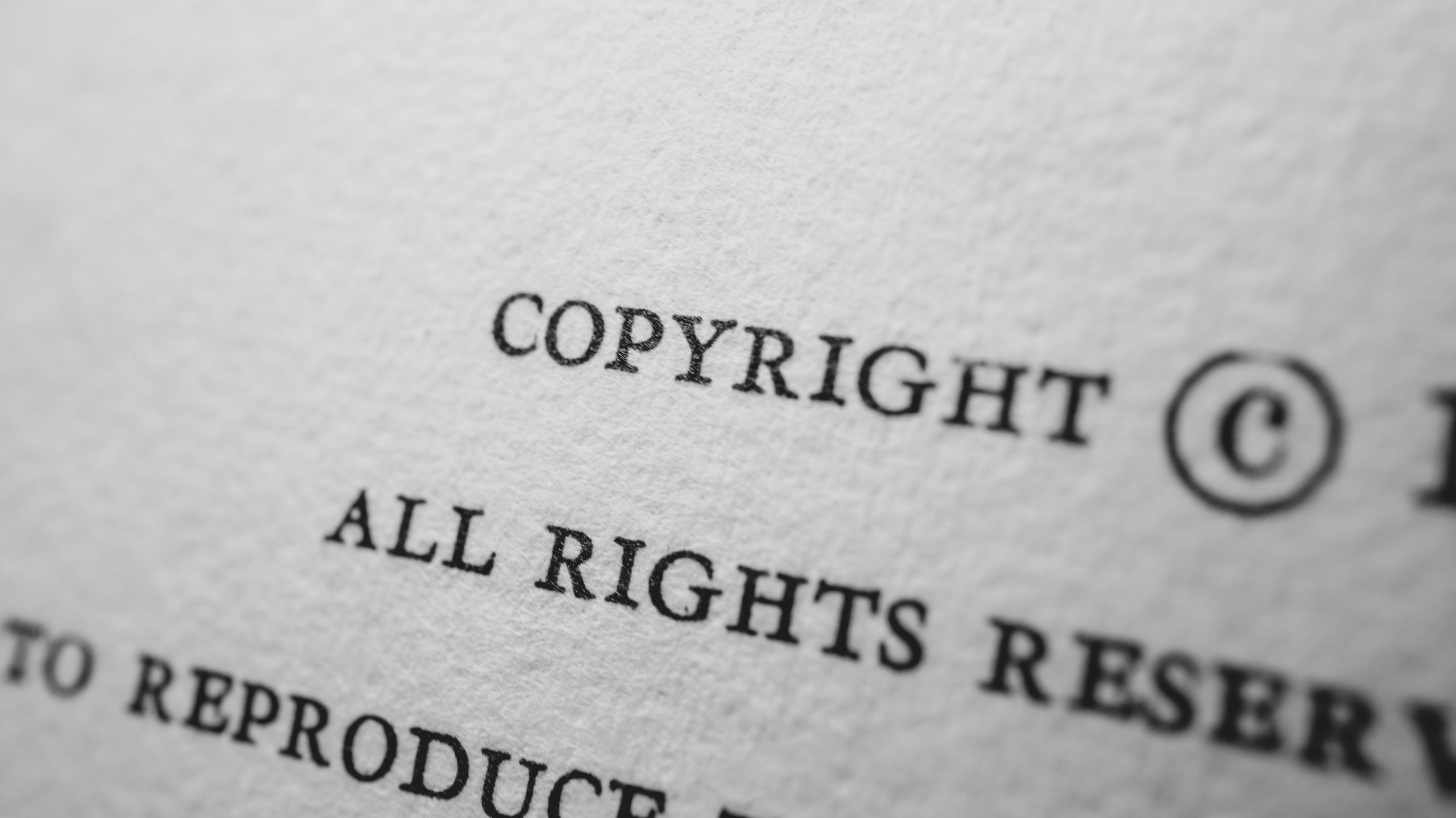 GET THAT COPYRIGHT AND TRADEMARK PROTECTION!